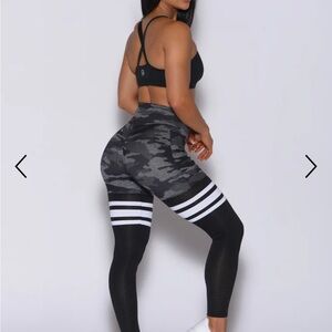 Bombshell Sportswear Black Camo Leggings